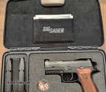 Sig Sauer p320 AXG Classic (Walnut Grips) - 9mm