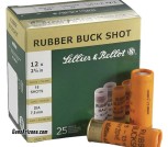 Rubber buck shot