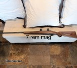 Winchester 7 rem mag w/ scope rings 