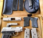 EXTREMELY RARE 400 COR-BON / 45 ACP AMT BACKUP PISTOL