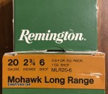 Vintage Remington Mohawk Long Range 20 Gauge #6 Shot 