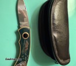 Franklin Mint Collectible Leopard Knife