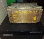 Sealed vintage WW2 .50 BMG cases of 240 rounds