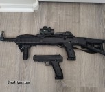 Hi-Point 45's carbine and pistol