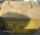 Sealed USGI .30-06 M2 Armor Piercing (AP) Ammo – 192 rds in Garand Clips & Bandoleers (Twin Cities Arsenal)