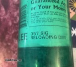 Reloading die set