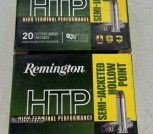 REMINGTON .38 SPL+P HTP 125 GR. SJHP 20 ROUNDS