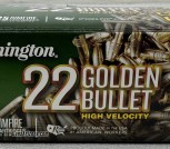 Remington High Velocity Golden Bullet 22 Long Rifle 36gr Hollow Point Rimfire Rifle Ammo - 225 Rounds