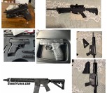 Glock, Mac 11, xdm elite, S&w ar10, ar15, M&p shield, Walther 