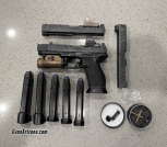 Walther PRP 4.5 Comp with extras 