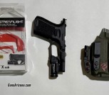 Glockstore M1X (G26x) frame, with light/holster bundle