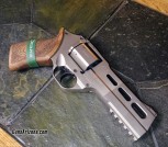 Chiappa Rhino 50DS, nickel plated 357 mag.
