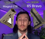 Trade B5 bravo for magpul stock