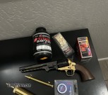 Pietta 1860 Army Blued 44 Caliber Black Powder Revolver - 6 Rounds