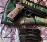Berretta 92fs 9mm custom grip PLUS AMMO