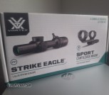1-8x24 FFP Strike Eagle LPVO Scope With Sport Cantilever Mount