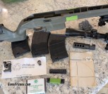 Mosin-Nagant Archangel Upgrade Lot – OD Green Stock, Vortex 2-7x32, HRMB-9130 Brake, 3 Mags, Bipod & Mounts