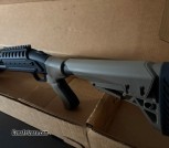 Length view from left side showing butt stock