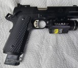 Springfield Armory 1911 TRP 45 Auto (ACP) 5in, with PSA Adjustable Night Sights, TLR-2 HL G Green Laser and Light, 10 x 10 Rds Mags,  Tool-Less Dawson Precis...