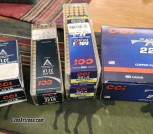 Relisted! Estate Sale - Lots of rimfire Ammo for Sale. 