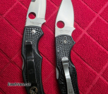 SPYDERCO NATIVE 5 EARTH  S30V AND S35VN GOLDEN COLORADO USA