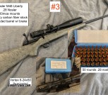 Nosler M48 Rifle in 28Nosler, includes Vortex PST 6-24 Illuminated + ammo