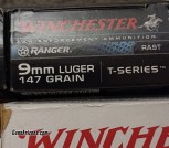 Winchester 9mm RANGER T SERIES 147gr 50round Box 