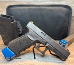 Glock 21 (GEN4) w/ SS trigger, stippled frame, holster + mags w/ TTI base pads