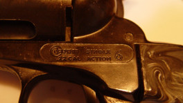 BB Gun Crosman Six Shooter in box pd 53 logo on gun