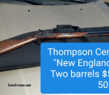 Thompson Center 'New Englander' two barrels 