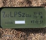 7.62x54r Hungarian light ball steel core in spam cans