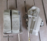 Beretta M9, 92 96 Blackhawk Vest Holster and Mount & 2 GI Magazines with Pouch