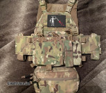 T3 Tomahawk LC Plate Carrier. Forward Observations Group Patch