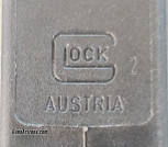 Glock 40 magazine and two mag belt holder
