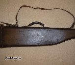 Vintage Leather Rifle or Shotgun Breakdown Carry Case