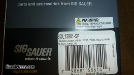 sig 238-938 lazer box label