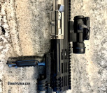 POF-USA upper w/Aimpoint and Surefire foregrip