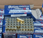 1000 Rounds of Fiocchi 9mm FMJ 115gr