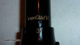 scope bushnell 3x9 B&L scopechief VI back objective mfg name