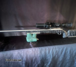 6BR long range competition rifle with night vision