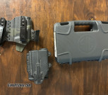 Sig Sauer P365 XMacro Tacops with T-Rex Sidecar IWB Holster and Alien Gear Photon OWB Holster
