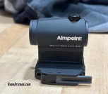 Aimpoint H1 2 moa Red Dot with BOBRO QD mount