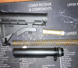 New AR-15 M4 6 Position Complete Stock Assembly