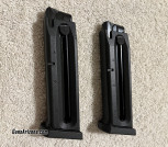 2x Beretta #519.160 .22LR 90 Series Conversion Kit Magazines, 15 Rd