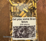 9 mm brass clean processed ready to load