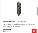 Gearhead tail hook mod1 olive