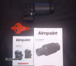 Aimpoint 3x magnifier with flip& twist off mount