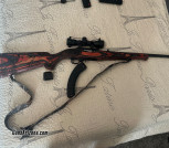 Ruger 10/22 22LR Red/Black Laminate Wild Hog Stock Limited-Edition Rifle