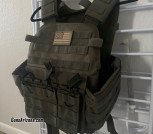 Tacticon BattleVest plate carrier w/ mag pouch
