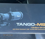 Sig Sauer Tango-MSR 1-10x28 scope with Sig cantilever mount